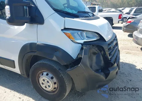 2023 Ram Promaster 2500 High Roof 159 Wb from USA, damaged, VIN 3C6LRVDG3PE525411